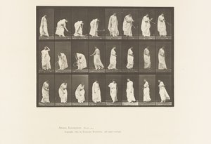 Lauta 299. Pelaaminen pallon kanssa tekijältä Eadweard Muybridge
