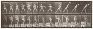 Levy 319. 75 lb:n kiven nostaminen tekijältä Eadweard Muybridge