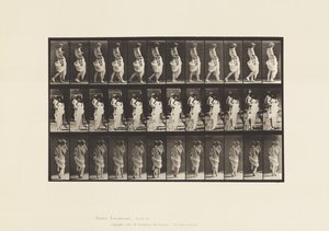 Levy 35. Kävelevä, kantava lapsi tekijältä Eadweard Muybridge
