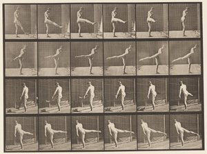 Levy 370. Ensimmäinen balettitoiminta tekijältä Eadweard Muybridge