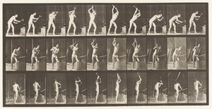 Levy 378. Seppä, Vasara alasin, kaksi kättä tekijältä Eadweard Muybridge