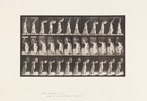 Levy 41. Kävely, flirttaileva tuuletin tekijältä Eadweard Muybridge