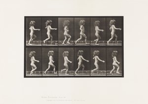 Levy 469. Lapsi, Juoksu, 1885 tekijältä Eadweard Muybridge
