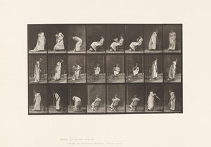 Levy 518. Istuminen, nousu jne., 1885 tekijältä Eadweard Muybridge