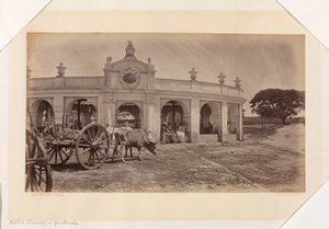 Julkinen pesula, Guatemala tekijältä Eadweard Muybridge