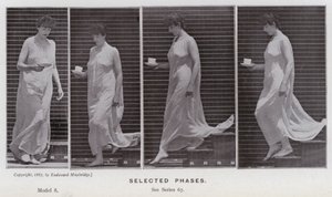 Ihmishahmo liikkeessä: valitut vaiheet (m/v kuva) tekijältä Eadweard Muybridge