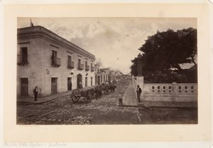 Yhdysvaltain lähetystö, Guatemala tekijältä Eadweard Muybridge