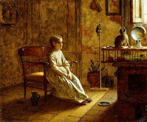 Lapsen menagerie tekijältä Eastman Johnson