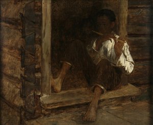 Black Boy, n. 1860-61 (öljy kankaalle) tekijältä Eastman Johnson