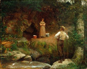 Varhaiset rakastajat tekijältä Eastman Johnson