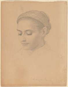 Nuoren naisen johtaja tekijältä Eastman Johnson