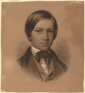 Nuoren miehen muotokuva tekijältä Eastman Johnson