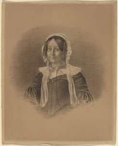 Vanhan naisen muotokuva tekijältä Eastman Johnson