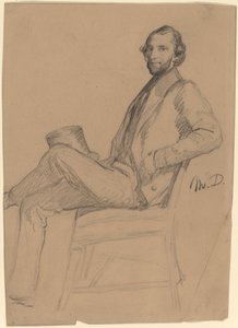 Istuva tutkimus M.D. tekijältä Eastman Johnson