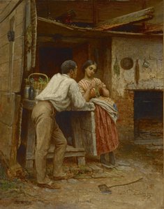 Etelän kosiskelu tekijältä Eastman Johnson