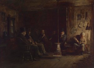 Nantucketin filosofikoulu tekijältä Eastman Johnson