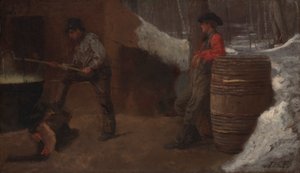 Sugar Camp (tunnetaan myös nimellä Making Maple Sugar tai Susan Ray tekijältä Eastman Johnson
