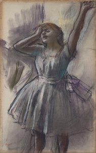 Tanssija Venyttely tekijältä Edgar Degas
