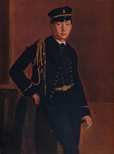 Achille de Gas kadetin univormussa, 1856-1857 tekijältä Edgar Degas
