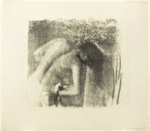 Kylvyn jälkeen (iso versio) tekijältä Edgar Degas