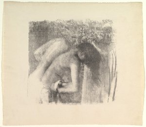 Bath-suuren version jälkeen, 1891-92. tekijältä Edgar Degas