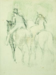 Amazon ja ratsastaja, tekijältä Edgar Degas