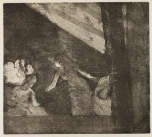 Café des Ambassadeursissa tekijältä Edgar Degas