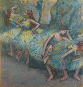 Balettitanssijat siivissä tekijältä Edgar Degas