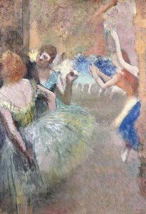 Balettikohtaus, noin 1885 tekijältä Edgar Degas