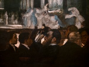 Baletti Robert the Devil (yksityiskohta). 1871-1872. Öljy kankaalle. tekijältä Edgar Degas