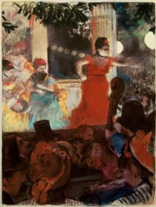 Kahvila-konsertti aux Ambassadeurs tekijältä Edgar Degas