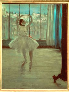 Tanssija ikkunan edessä tekijältä Edgar Degas