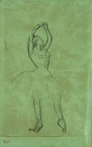 Tanssija koholla tekijältä Edgar Degas