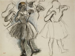 tanssijat; Tanssijat, tekijältä Edgar Degas