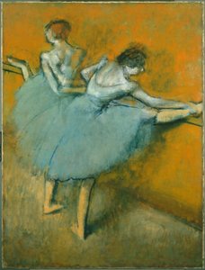 Tanssijattaria tangon äärellä tekijältä Edgar Degas