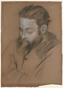 Diego Martelli, 1879. tekijältä Edgar Degas
