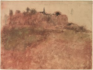 Esterelin kylä tekijältä Edgar Degas