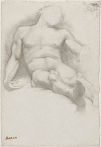 Tutkimus - Makaa alaston mies tekijältä Edgar Degas