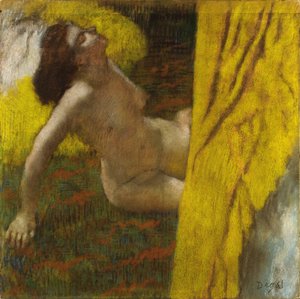 Nainen alaston, noin 1885-1886.