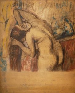 Femme ja wc tekijältä Edgar Degas