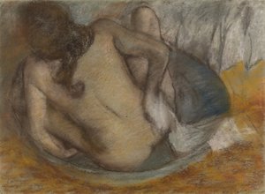 Nainen kylpylässä tekijältä Edgar Degas