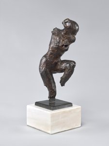Nainen nousee kylvystä tekijältä Edgar Degas