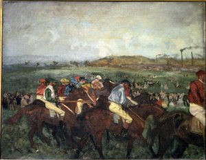 Herrat kisaa. Ennen lähtöä, 1862 tekijältä Edgar Degas