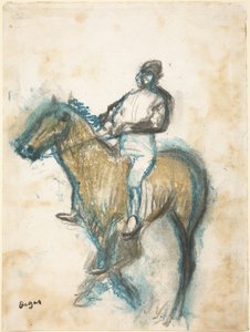 Jockey, c. 1898. tekijältä Edgar Degas