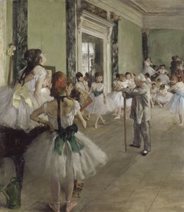 Tanssitunti tekijältä Edgar Degas
