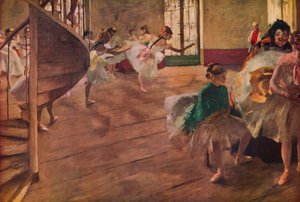 Harjoitus, 1877 tekijältä Edgar Degas