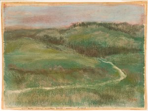 Maisema tekijältä Edgar Degas