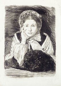Marguerite, n. 1860-62 tekijältä Edgar Degas