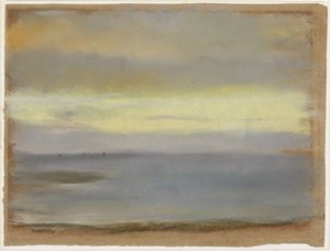 Meri, auringonlasku tekijältä Edgar Degas