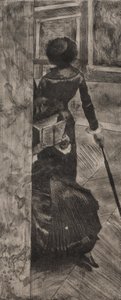 Mary Cassatt Louvressa: Maalaustalleria tekijältä Edgar Degas